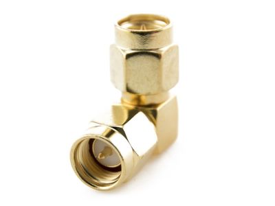 SMA Male to SMA Male Right 90 Degree Angle Adaptor SMA540