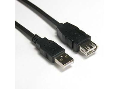 USB CABLE A MALE to FEMALE EXTENSION 15 ft