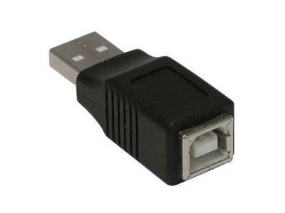 USB GENDER CHANGER A MALE - B FEMALE ADAPTER
