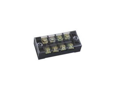 4 COVERED BARRIER TERMINAL BLOCK STRIP