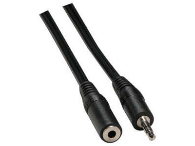 3.5MM STEREO M / F CABLE 25 ft