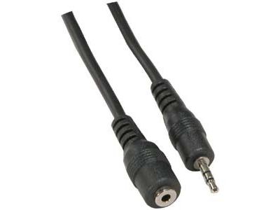 2.5MM STEREO M / F CABLE 6 ft