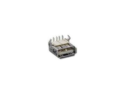 USB A FEMALE PC MOUNT RIGHT ANGLE