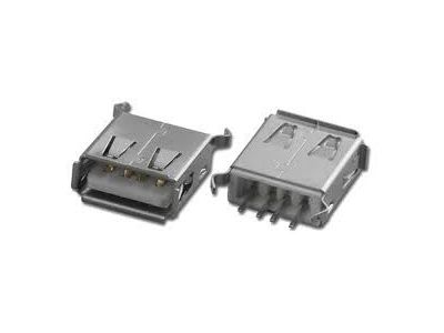 USB A FEMALE PC MOUNT VERTICAL
