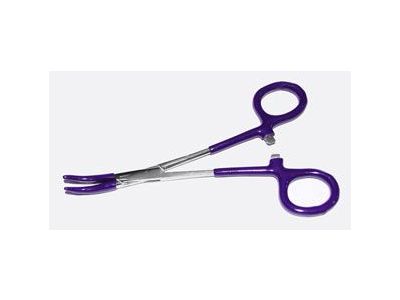 5-1/2 inch CURVED JAW FORCEP Insulated