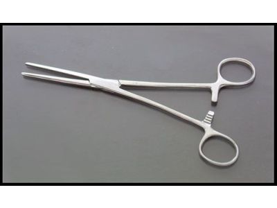 8 inch Self-Locking Straight Forceps