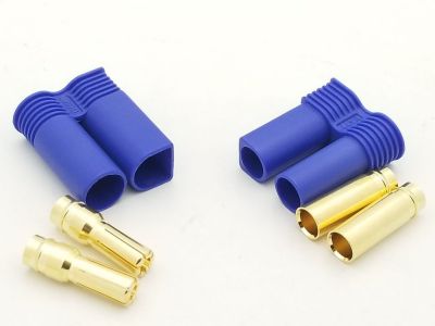2 Pin EC5, 120A, Male & Female Connectors Plugs For RC, LiPo Battery, DEV