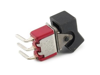 C&K Rocker Switch, SPDT, On-On, Right Angle, U11, 5A 120VAC, W01