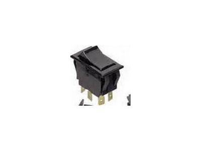 APPLIANCE ROCKER SWITCH ON OFF ON DPDT 15A 125V - 10A 250V 3/4HP .250 QUICK SLIDE