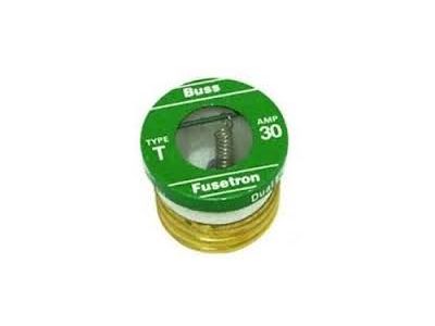 Bussmann T 30 Amp Edison Base Scew in Type Fuse TOO Time Delay