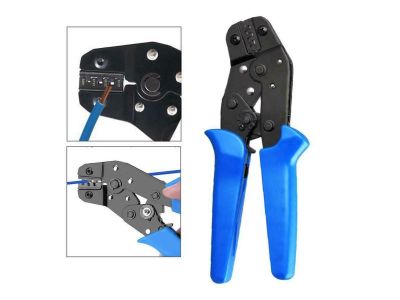 OPEN WING TERMINAL CONTACT PINS MOLEX AMP CRIMP TOOL,