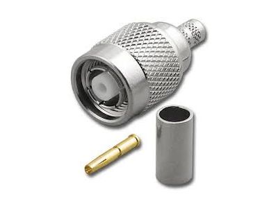 TNC Male Reverse Polarity CRIMP RG-58/U LMR195 RPT3952 RP1202-C