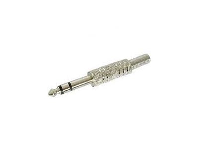 1/4 inch NICKEL STEREO PLUG
