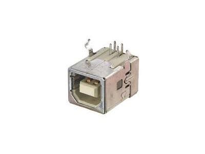 USB B FEMALE PC MOUNT RIGHT ANGLE