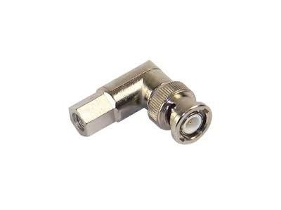 BNC MALE RIGHT ANGLE 90 DEGREE TWIST ON RG59 RG62