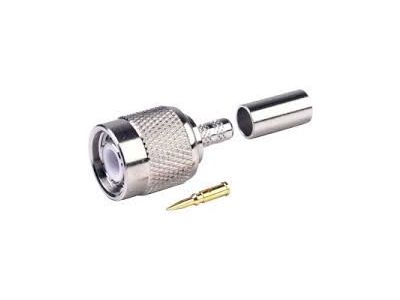 TNC MALE 3 PIECE CRIMP RG58A/U