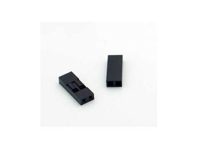 2 POSITION SOCKET BLACK TERMINAL HOUSING BLS-02