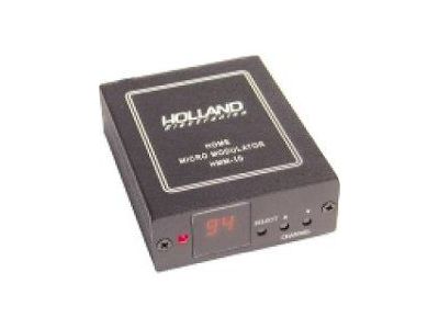 SINGLE MODULATOR - ACCEPTS ONE AUDIO VIDEO INPUT AND MODULATES TO A SINGLE RF OUTPUT.