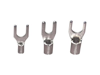 BLOCK SPADE 16-14 GA #6 STUD NON INSULATED 10 PK