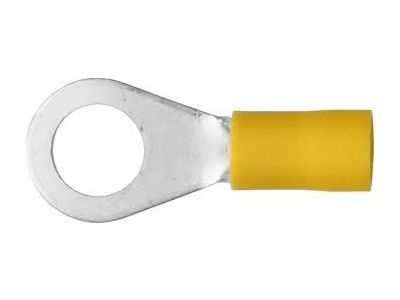 RING 12-10 GA 5/16 inch STUD VINYL INSULATED 10 PK