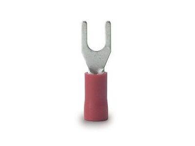 BLOCK SPADE 22-18 GA #10 STUD VINYL INSULATED 10 PK