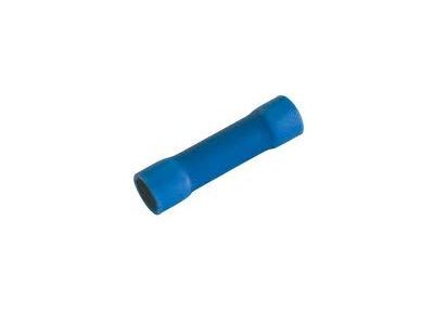 BUTT CONNECTOR 6 GA VINYL INSULATED 4 PK