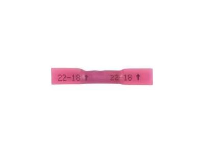 BUTT CONNECTOR HEAT SHRINKABLE 22-18 GA 5PK