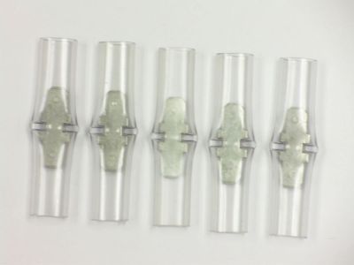 QUICK SLIDE MALE-MALE ADAPTOR .250 INCH INSULATED 5 PK