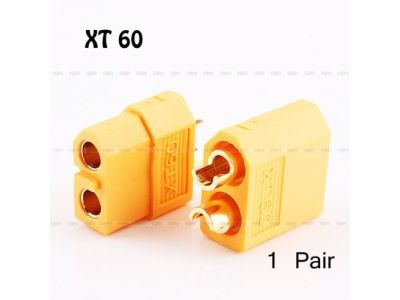 2 Pin XT60, 65A High Quality Male & Female Connectors Plugs For RC, LiPo Battery
