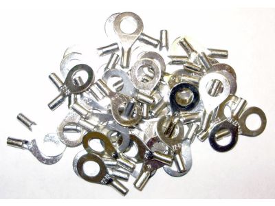 RING 22-18 GA 3/8 inch STUD NON INSULATED 50 PK