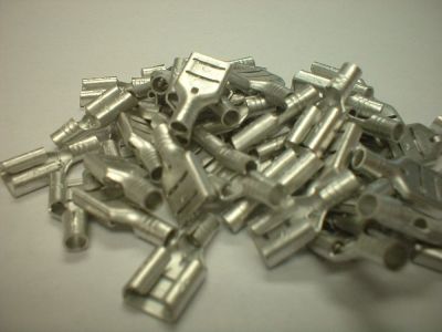 QUICK SLIDE FEMALE 16-14 GA .250 INCH NON INSULATED 50 PK