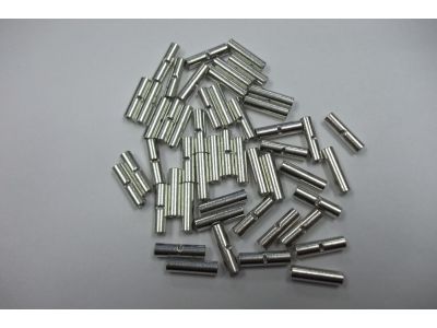 BUTT CONNECTOR 16-14 GA NON INSULATED 50 PK