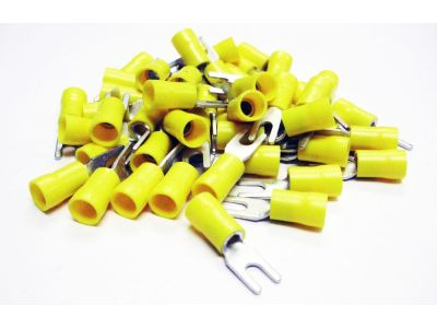 BLOCK SPADE 12-10 GA #10 STUD VINYL INSULATED 50 PK