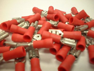 QUICK SLIDE FEMALE 22-18 GA .187 INCH VINYL INSULATED 50 PK