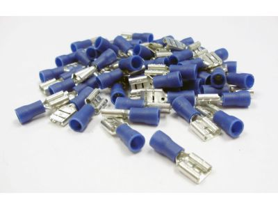 QUICK SLIDE FEMALE 16-14 GA .250 INCH VINYL INSULATED 50 PK