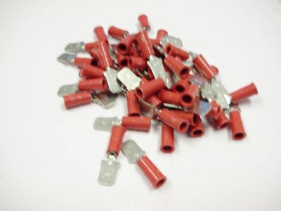 QUICK SLIDE MALE 22-18 GA .250 INCH VINYL INSULATED 50 PK