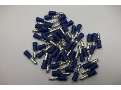 SNAP PLUG MALE 16-14 GA .156 INCH VINYL INSULATED 50 PK