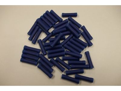 BUTT CONNECTOR 16-14 GA INCH VINYL INSULATED 50 PK
