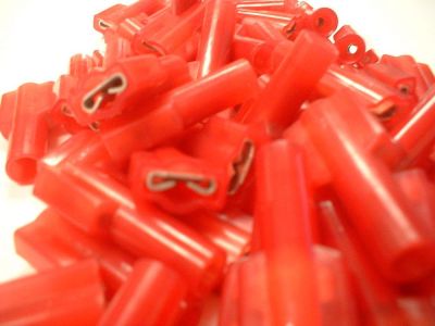 QUICK SLIDE FEMALE 22-18 GA .250 INCH FULLY NYLON INSULATED 50 PK