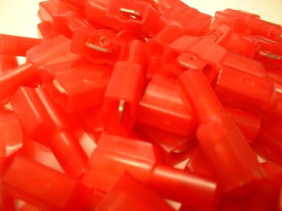 QUICK SLIDE MALE 22-18 GA .250 INCH FULLY NYLON INSULATED 50 PK