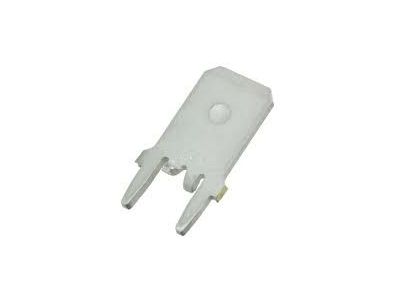 QUICK SLIDE MALE PC MOUNT .250 INCH NON INSULATED 10 PK