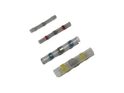 BUTT CONNECTOR HEAT SHRINKABLE WITH SOLDER SLEEVE 24-26 GA 5PK