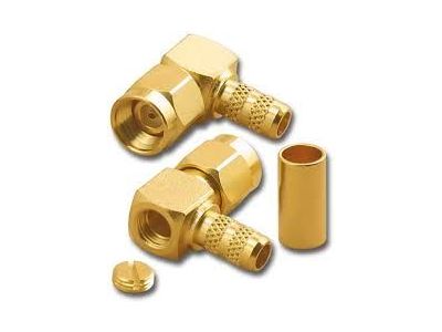 SMA Male Reverse Polarity RIGHT ANGLE RG58/U RPA2453