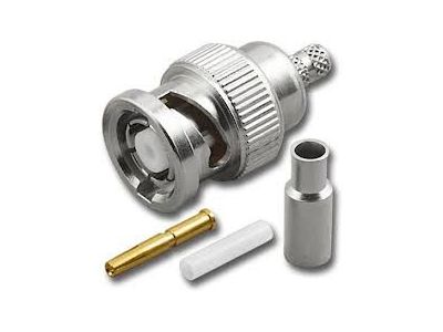 BNC Reverse Polarity Male CRIMP RG174 RG316 RPB3906