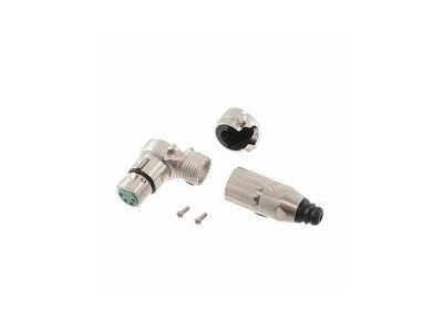 SWITCHCRAFT 4 PIN FEMALE XLR CONNECTOR RIGHT ANGLE