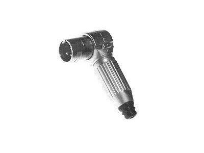 SWITCHCRAFT 4 PIN MALE XLR CONNECTOR RIGHT ANGLE