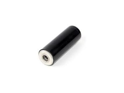 SWITCHCRAFT 1/4 inch TS MONO INLINE JACK BLACK PLASTIC HANDLE SOLDER LUG