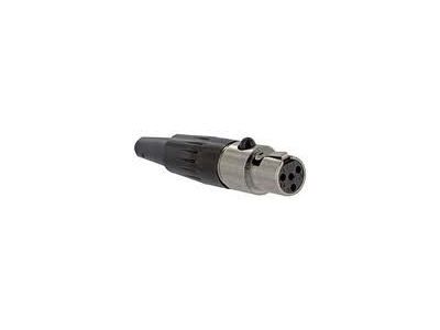 SWITCHCRAFT 4 PIN MINI XLR INLINE FEMALE