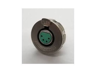 SWITCHCRAFT 4 PIN FEMALE XLR PANEL MOUNT CONNECTOR 1.25 inch 31.75MM MOUNTING HOLE