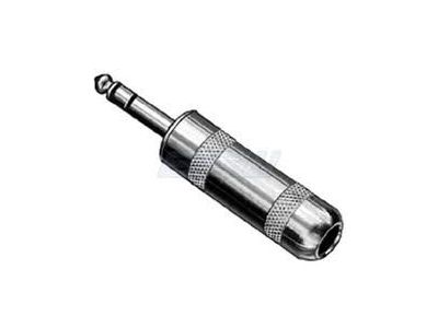 SWITCHCRAFT 1/4 inch TRS STEREO COMMERCIAL PLUG METAL SHIELDED HANDLE SOLDER TERMINALS